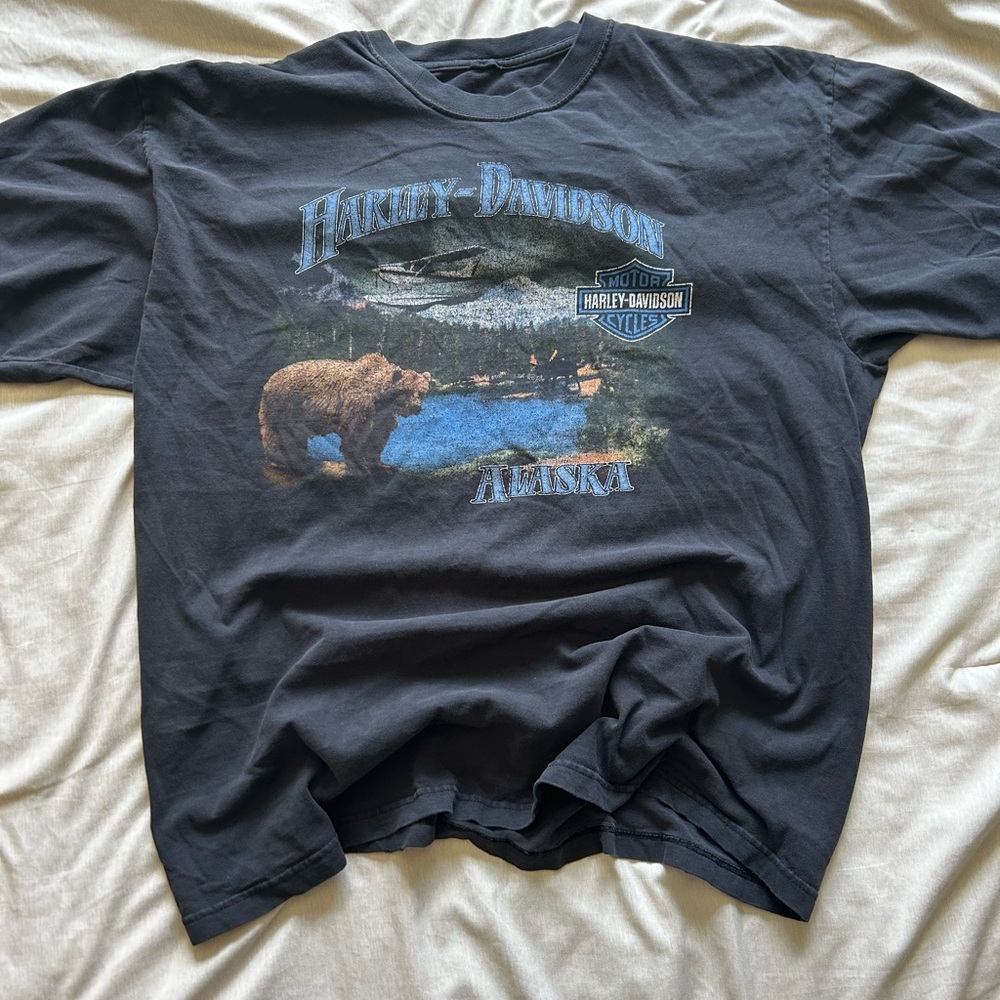 Harley-Davidson Black Short Sleeve Tee